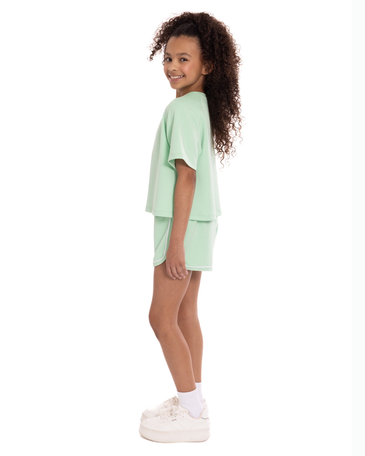 Hello Kitty Girl’s Active Scuba Short Set, Sizes 4-12