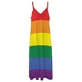 thumbnail image 5 of GayPride Flag Sleeveless Dress party dresses women sexy dress wedding guest dress, 5 of 6