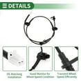 thumbnail image 4 of Sensores de velocidad de rueda ABS Unique Bargains Sensor del sistema de frenos antibloqueo para Mazda CX-7 2007-2012 No.EG234371YC Trasero derecho, 4 of 7
