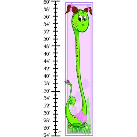 Design With Vinyl Artwork Snake Cartoon Growth Chart Mark Child s Hieght Wall Decal for Children – Physical Growth By Inches Themed Décor – Size: 4 In x 12 In Design With Vinyl Artwork Snake Cartoon Growth Chart Mark Child s Hieght Wall Decal for Children – Physical Growth By Inches Themed Décor – Size: 4 In x 12 In