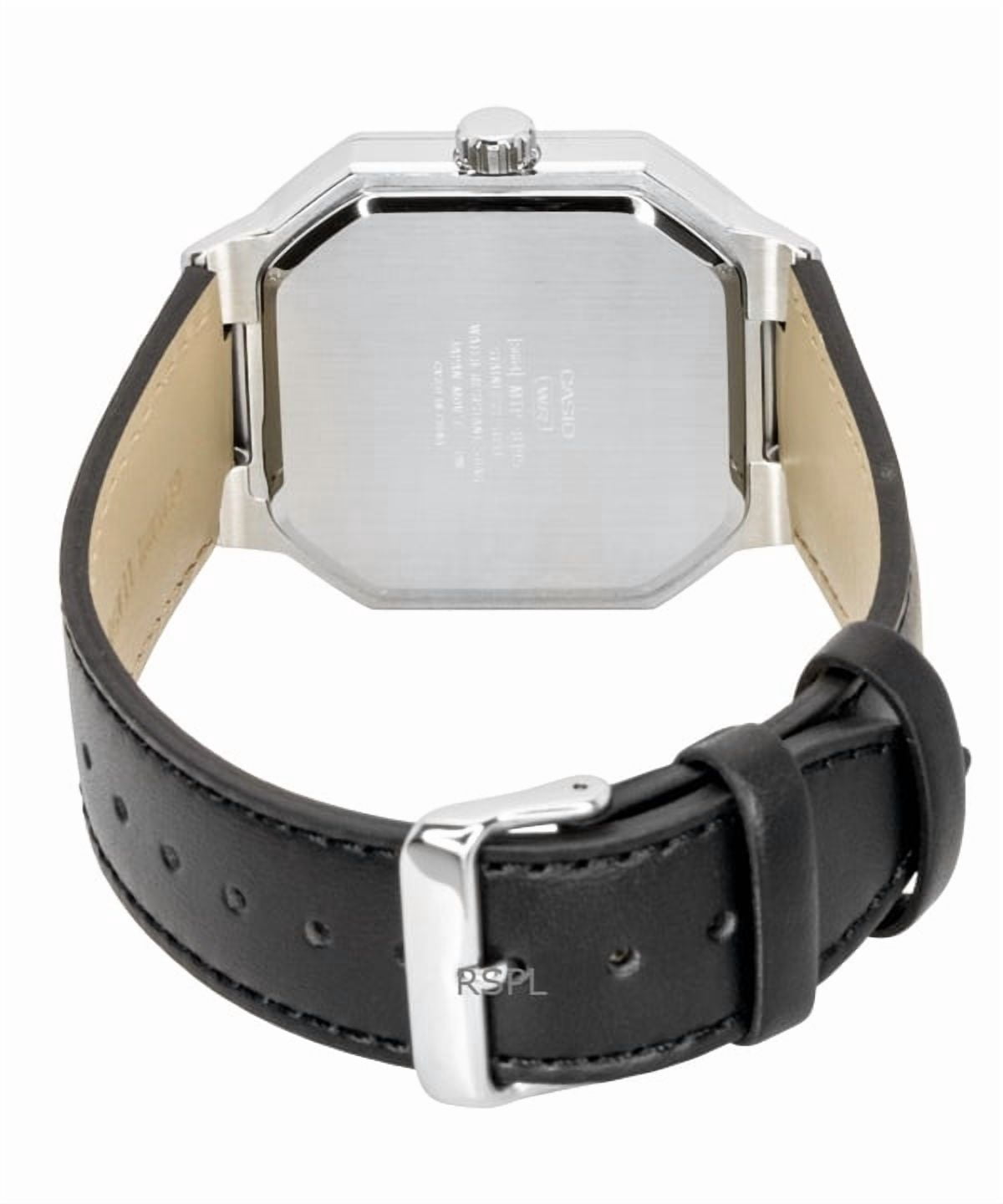 Casio Analog Leather Strap Green Dial Quartz MTP-B195L-3AV Men's