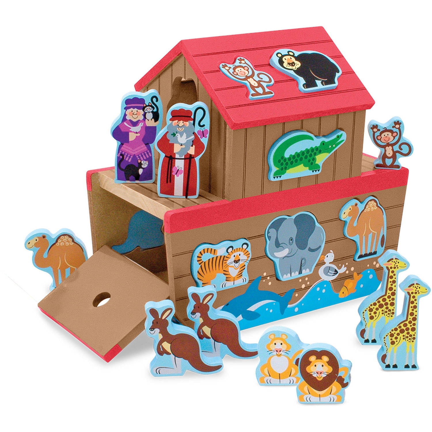 kidkraft noah's ark shape sorter
