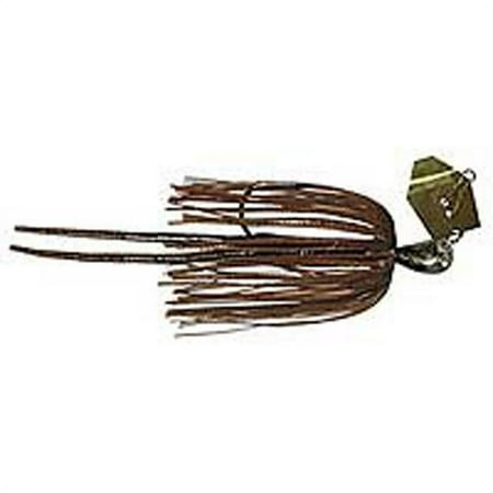 UPC: 0897744000126 | Z-Man Fishing Products CB38-12 0.37 oz Original ChatterBait Brown & Black