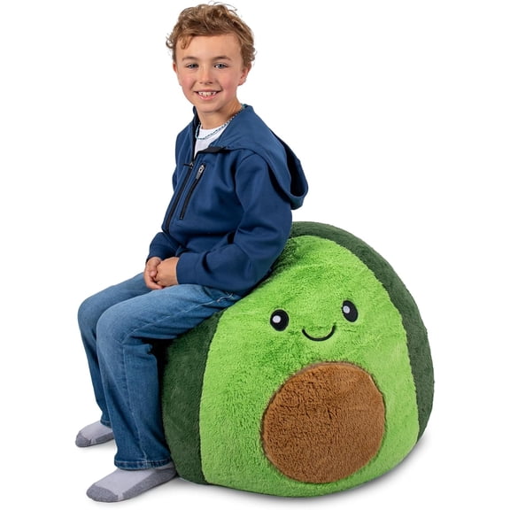 Super Soft Plush Bean Bag Chair for Kids, Polyester Blend, 2.5 Feet, Refillable
