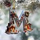 thumbnail image 5 of Decoraciones Del Árbol de Navidad 26 Letras Decoración Del Árbol de Navidad Colgante Ornamentos Del Árbol de Navidad Ornamentos de Navidad Personalizados Decoración de Navidad Decoración Colgante Del, 5 of 7