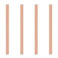 thumbnail image 2 of 4X 99.6% T2 Copper Cu Flat Bar Plate 3mm x 15mm x 250mm Metal Strip,4 x Copper strip,copper color, 2 of 5