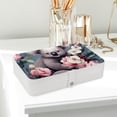 thumbnail image 6 of Koala Portable PU Leather Jewelry Organizer with Removable Compartment, Storage Box, Necklace Holder, and Travel Organizer, 6 of 6