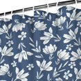 thumbnail image 3 of Waterproof Beautiful Colorful Floral Shower Curtain 72x72 Inch Boho Style Polyester Unique Shower Curtain for Bathroom Hotel Home Decor with 12 Plastic Hooks, 3 of 5