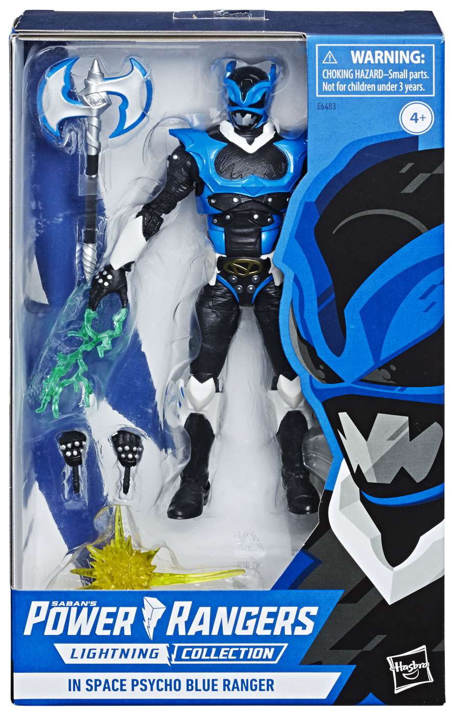 Power Rangers Lightning Collection Psycho Blue Ranger Action Figure ...