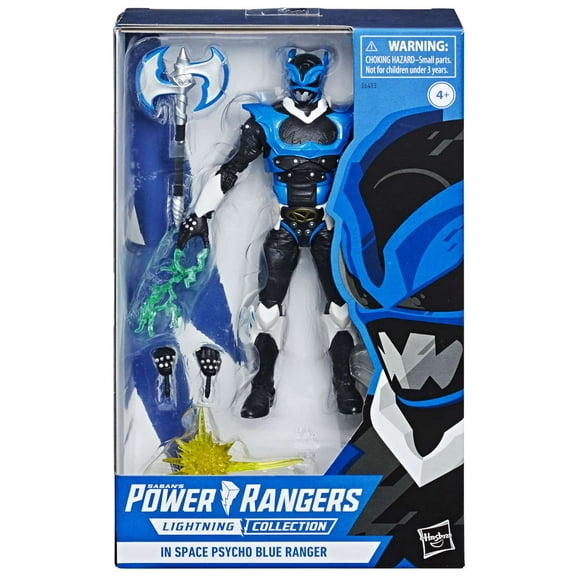 Power Rangers Lightning Collection Psycho Blue Ranger Action Figure