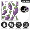 thumbnail image 6 of Dailycode Dishwasher Magnet Cover Magnetic Fridge Door Cover Home Kitchen Decor, Eggplant and Leaf, 23"x 26", 6 of 6