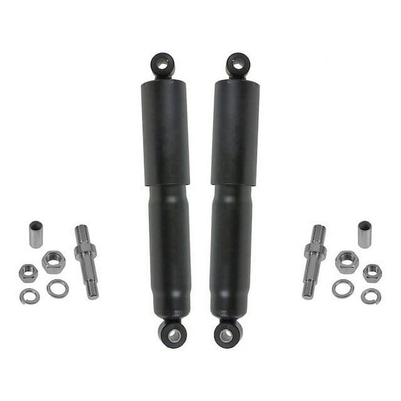 Front Shock Absorber Set 2 Piece - Compatible with 1968 - 1974 Chevy P30 Van 1969 1970 1971 1972 1973