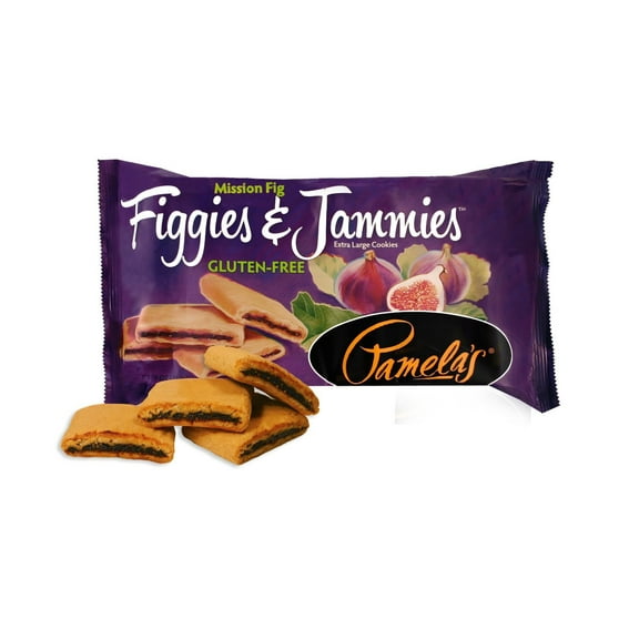 Pamela's Products Figgie and Jammie Cookies, Mission Fig, 9 Ounce