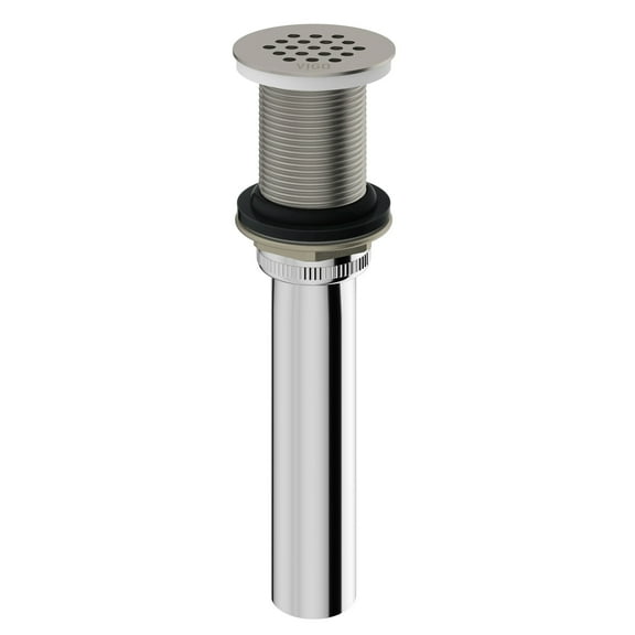 VIGO Vessel Bathroom Sink Drain in Brushed Nickel