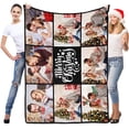 thumbnail image 3 of Personalised Gifts for Women and Men, Personalised for Adults, , Custom Blanket with Photos, for Birthday, Christmas, 3 of 6