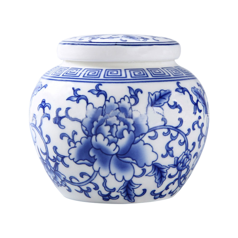 NUOLUX Tea Storage Canister Jar Coffee Beantin Sugar Ceramic Containers Box Grain Tins Sealed