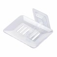 thumbnail image 1 of Advancent Jabonera en forma de hoja, jabonera para baño, de almacenamiento, bandeja, jabonera para baño, estuche, suministros para baño, Juegos de accesorios de baño blanco Advancent HA2655-01, 1 of 1