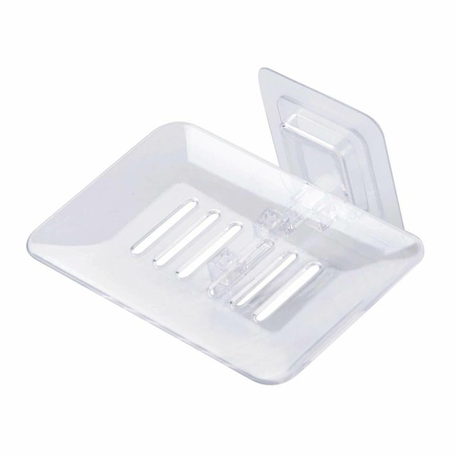 Advancent Jabonera en forma de hoja, jabonera para baño, de almacenamiento, bandeja, jabonera para baño, estuche, suministros para baño, Juegos de accesorios de baño blanco Advancent HA2655-01
