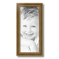 thumbnail image 2 of ArtToFrames 7x16 inch Muted Gold Glow Picture Frame, Gold MDF Poster Frame (4680), 2 of 8