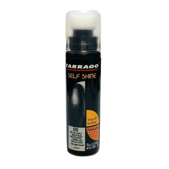 Tarrago Self Shine Liquid Shoe Polish w/Applicator, 75ml, Colorless #0