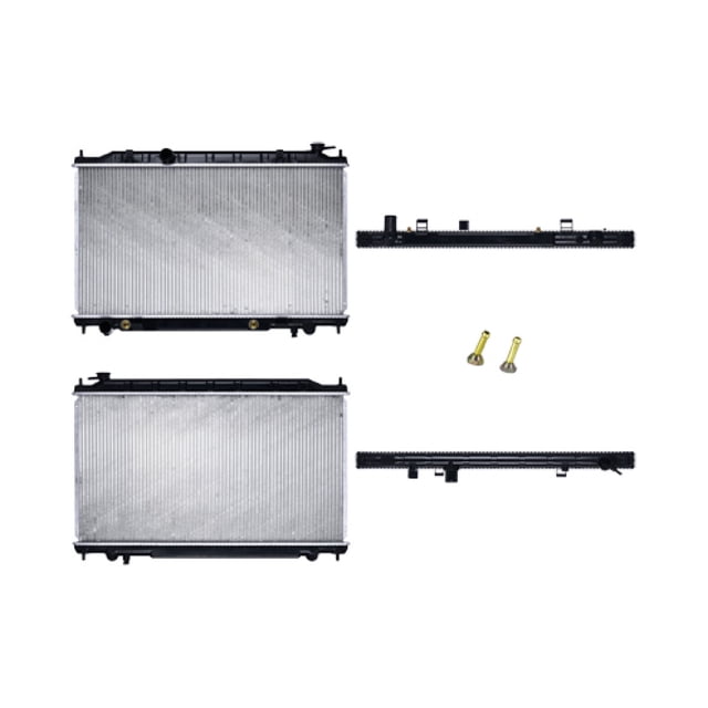 Radiador de Agua Polar Soldado Aluminio 2002 A 2006 Nissan L4 2.5L Aut