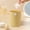 Yellow-Free Size/YE, variant on Desktop Wastebasket Storage Tube Mini Cute Trash Can for Living Room Office Bedroom Car Table Counter Small Garbage Bin Waste Basket Paper Wrappers Tissues Craft Room Desk Organizer Space Saver Set