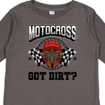 thumbnail image 4 of Inktastic Motocross Dirt Biking Got Dirt Boys or Girls Long Sleeve Toddler T-Shirt, 4 of 5