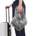 thumbnail image 4 of Ladies Soft Handbags Artificial Wool Women Bag Temperament Birthday Perfect Gift, 4 of 7