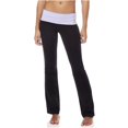 thumbnail image 2 of Aeropostale - Pantalones de yoga con corte de bota para mujer, morado, extragrande Aeropostale  Yoga, 2 of 2