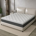 thumbnail image 2 of 14" King Mattress Gel Memory Foam Spring Hybrid Mattress in a Box, 2 of 9