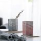 thumbnail image 4 of Ceramic Desk Pen Holder Stand Marble Pattern Pencil Cup Pot Desk Organizer Makeup Brush Holder (Gray A), 4 of 4