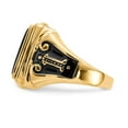 thumbnail image 3 of 14k Men's Masonic Ring in 14k Yellow Gold - Size 10, 3 of 3