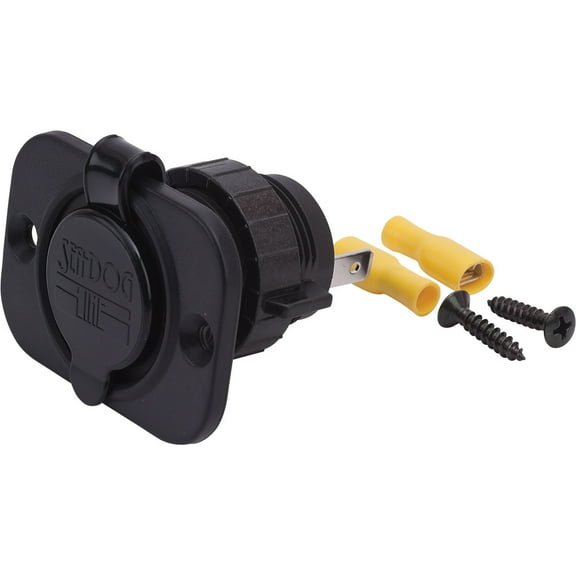 Sea-Dog Line Deluxe Power Socket, 12V, Complete