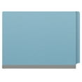 thumbnail image 3 of 25 Pt. Pressboard Classification Folders, Full Cut End Tab, Letter Size, 1 Divider, Light Blue (Box of 10), 3 of 8