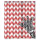 thumbnail image 1 of ABPHQTO Linda jirafa en patrón de Chevron Cortina de ducha Cortina de ducha impermeable 150x180 cm, 1 of 2