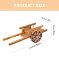thumbnail image 3 of MasteelfCA Pretend Farm Trolley Model Small Farm Cart Model Tiny Cart Model Miniature Trolley Model, 3 of 7