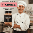 thumbnail image 6 of Zestiq Foods Himalayan Pink Salt Coarse Grain – 2.2lb Jar for Grinder Refills. Pure, Natural, Unrefined Rock Salt for Cooking & Seasoning, 6 of 9