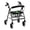 Carbon Style, variant on HELLHERO Carbon Style 2 Pack Rollator Walker Seat and Backrest Covers with Removable Non-Slip Fit, Breathable Fabric Rollator Walker Seat Covers for Park Neighborhoods