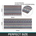 thumbnail image 7 of Blue Boho Tribal Triangles and Arrows Pattern Kitchen Rugs Sets Of 2,Anti Fatigue Kitchen Mat Rugs Non Slip Washable,Decorative Kitchen Floor Mats for Kitchen,Sink,Laundry,17"x30"+17"x47", 7 of 7