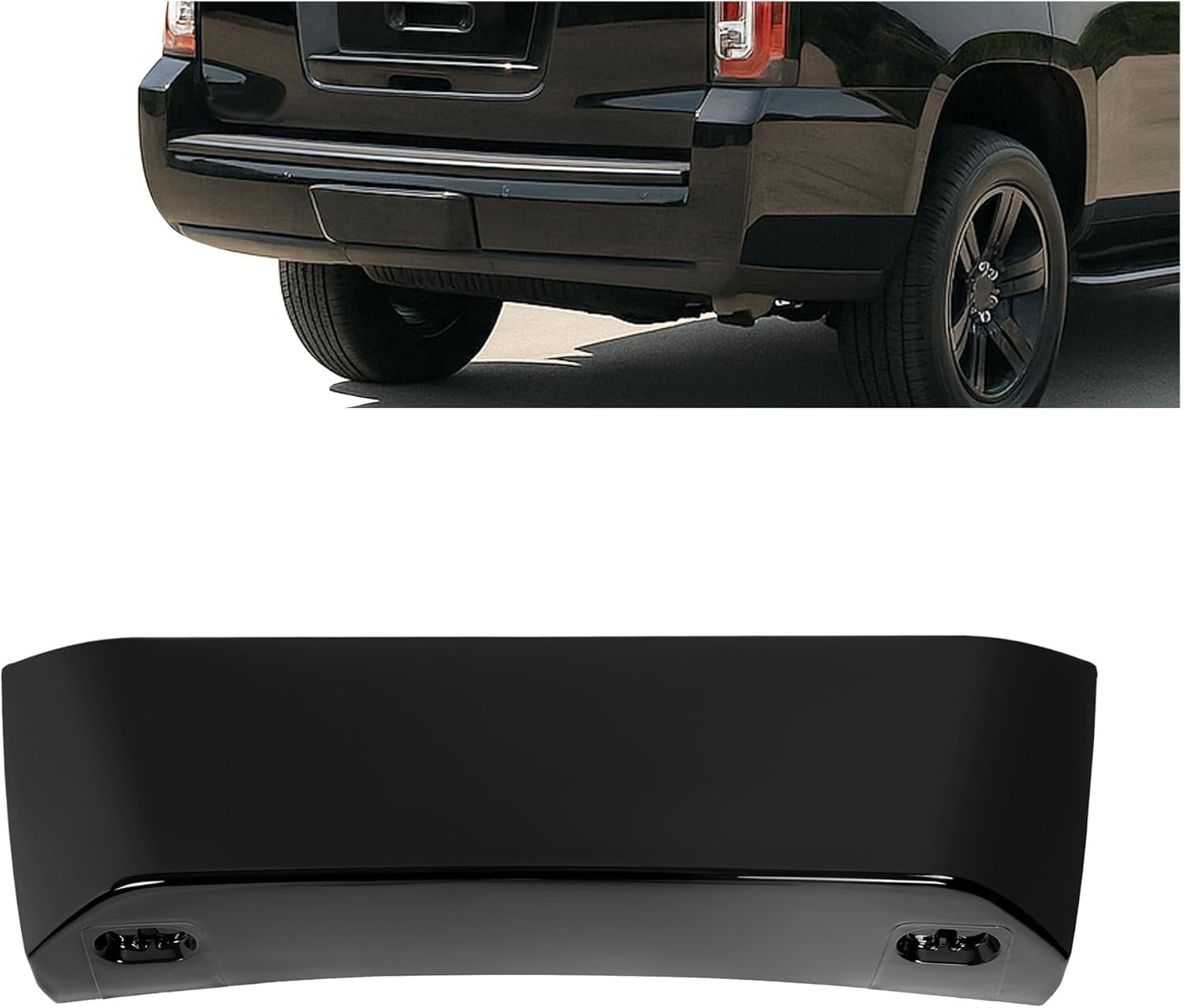 Garage-Pro Rear Hitch Cover For Chevy Suburban & Tahoe 2021-2024 - Primed Plastic, Easy Fit