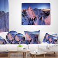 thumbnail image 4 of Designart Slovakia Tatras Winter Mountains - Landscape Printed Throw Pillow - 12x20, 4 of 5