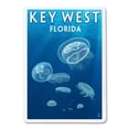 thumbnail image 2 of Key West, Florida, Jellyfish, Lantern Press, Premium Playing Cards, 52 Card Deck with Jokers, USA Made, 2 of 4