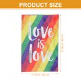 thumbnail image 3 of 2pcs LGBT Hanging Flag Ornament Outdoor Decorative Decorative Garden Flag Decor HOMEMAXS 14027303-MX, 3 of 6