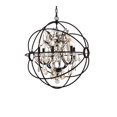 thumbnail image 1 of Elegant Lighting Geneva 25" 6 Light Royal Crystal Pendant Lamp, 1 of 9