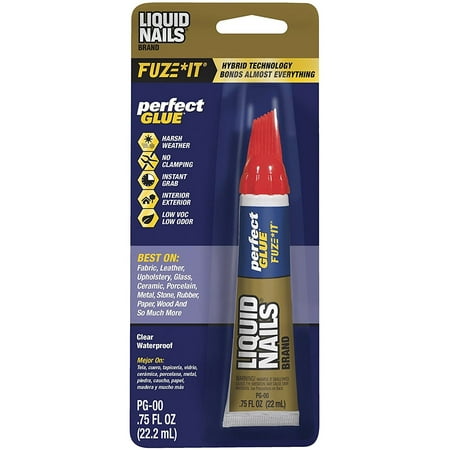 Liquid Nails Fuze It Perfect Glue (PG-00), .75 Fluid Ounces