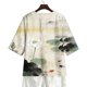 thumbnail image 4 of Xuyuer Solid Button Shirt Blouse - Women's Fashion Loose Female Neck T-Shirt Style Top for Smart Casual Office Wear, Weekend Brunch Outings & Effortless Minimalist Everyday Style, 4 of 7