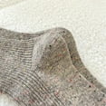 thumbnail image 6 of harmtty Dotted Yarn Pattern Socks Women Cotton Blend Socks Women Cotton Blend Mid-calf Socks Dotted Yarn Pattern Soft Skin-friendly Warm Color Solid Color Black, 6 of 8