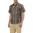 thumbnail image 4 of Lars Amadeus Men's Leopard Print Short Sleeves Summer Animal Printed Shirts, 4 of 5