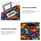 thumbnail image 3 of Fotbe Colorful Cats Funda Protectora para Equipaje, Antirrayones y Resistente a la Suciedad, Compatible con Maletas de 18 a 32 Pulgadas-Large, 3 of 7