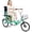 18" Green-Single Rider, variant on Akaber Adult Tricycle, 20 Inch 3-Wheel Bikes Carrying Passengers and Cargo, Trike for Adults with Front Baskets for Women, Seniors, Men, Low Step-Through Tricycle, Easy Assembly Video Guide